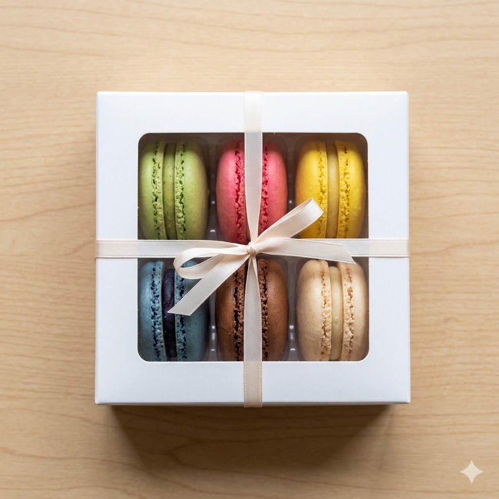 Bakery-Cookies-and-Treats-Macaron-Box(6) Macaron Box (6) - Image 1